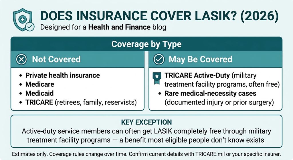 Does Insurance Cover LASIK in 2026? The Real Exceptions